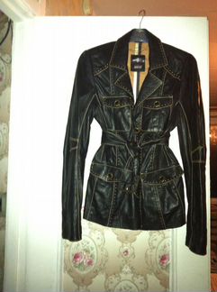 Куртка кожаная размер 42-44