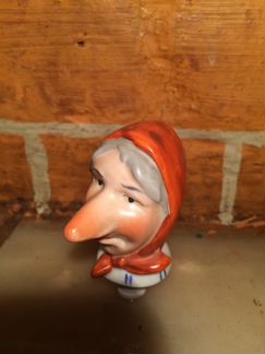 Старая немецкая пробка фарфор 