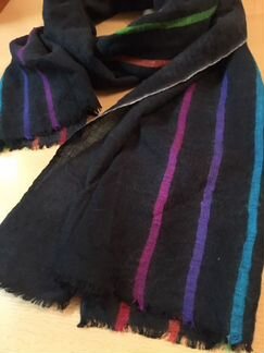 Шарф.Шерсть.Blest.Стильная полоска