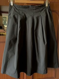 Юбка сине-черная, юникло