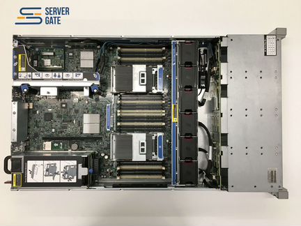 Сервер HP DL380p G8 12LFF 2x E5-2650v2 128 GB