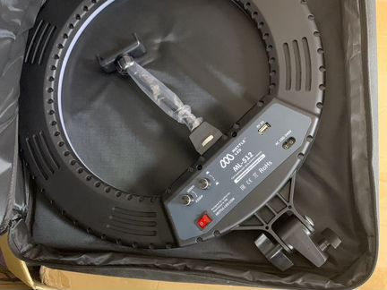 Кольцевая светодиодная лампа mettle LED 512 новая