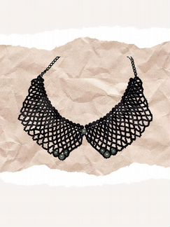 Украшение колье ручной работы, подарок 8 марта