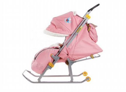 Санки-Коляска Ника 6 новые