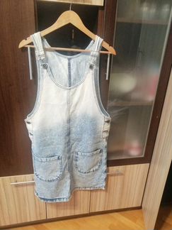 Джинсовый сарафан