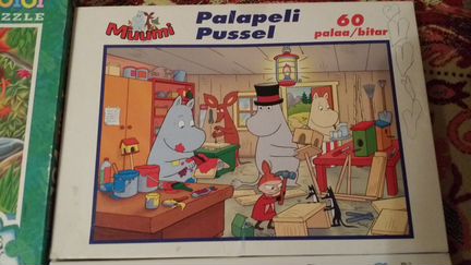 Коллекция пазлов для детей 6 видов Италия