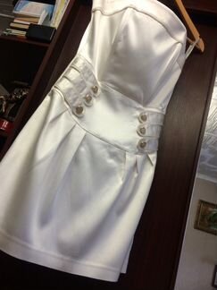 Атласное платье