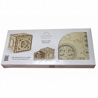 3D Конструктор Ugears Сейф - супер подарок