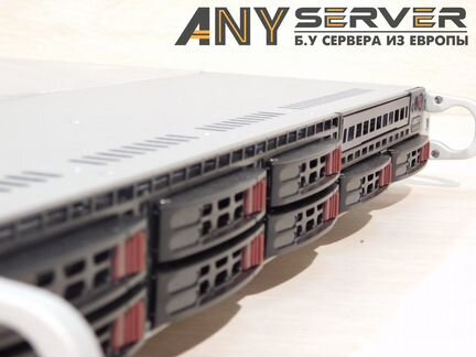 Сервер Supermicro 1027R 2xE5-2637v2 32Gb 8x2.5