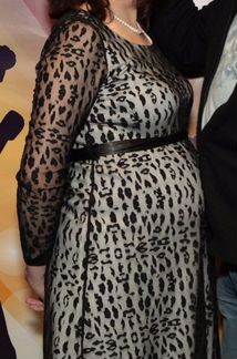 Вечернее нарядное платье для беременных Gemko