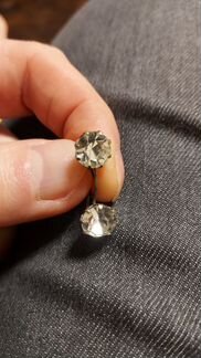 Серьги серебряные