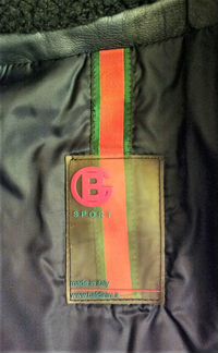 Куртка мужская кожаная baldinini sport р. 50