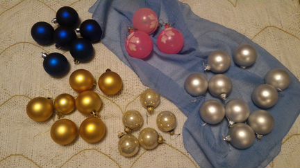 Елка искусственная + шары