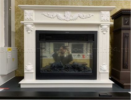 Электрокамин с очагом