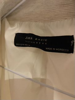 Пальто пиджак Zara светлое