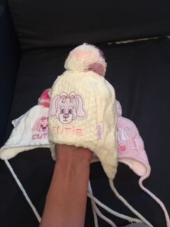 Польские шапочки новые утеплённые