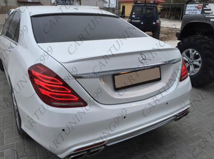 Спойлер AMG Mercedes S222 под окрас