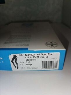 Колготки компрессионные Relaxsan с открытым мысом