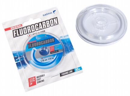 Леска монофильная salmo fluorocarbon 030/012