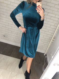 Платье бархат