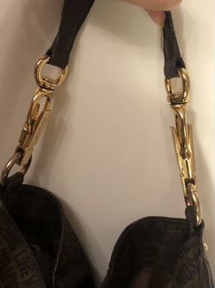 Коричневая сумка Love Maschino оригинал