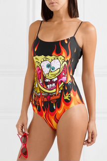 Купальник moschino Nickelodeon губка боб