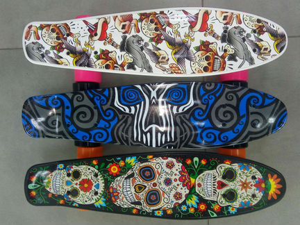 Скейтборд пластик 56*15