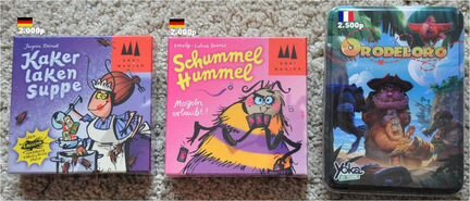 Настольные игры на немецком языке. Новые