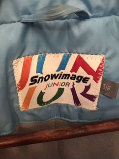 Пуховик турецкий зима для девочки, рост 158 см