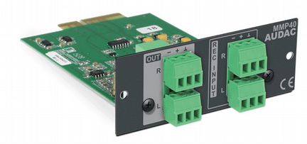 Audac MMP40 модуль USB плеера и рекордера