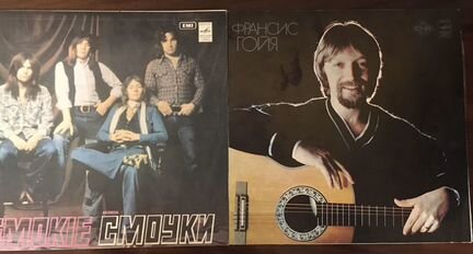 Пластинки зарубежная и советская эстрада