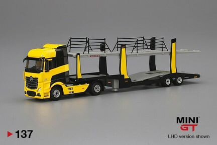 Mini GT 1:64 Mercedes Benz Actros Transporter