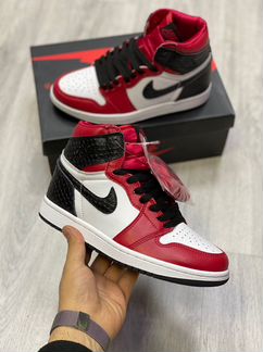 Nike Air Jordan 1 Mid Red x Black (36-40)