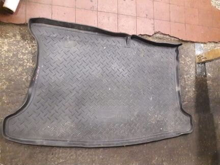 Резиновый коврик багажника Kia Rio 3 2014 хетчбек