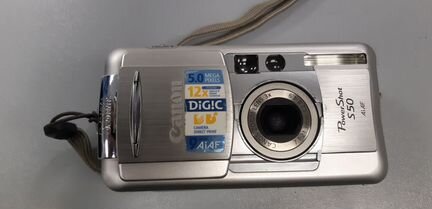 Продается фотоаппарат Canon Power Shot S50 (б.у)