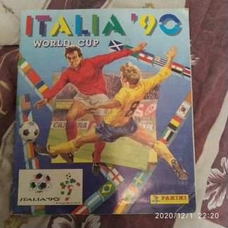 Альбом Панин с наклейками италия-90