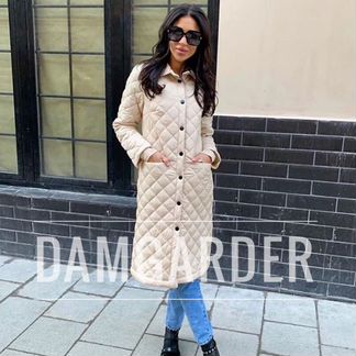 Пальто стеганое женское