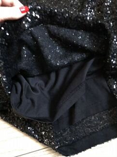 Платье с паетками