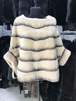 Пончо из кролика