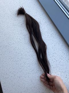 Волосы для наращивания славянка 55 см