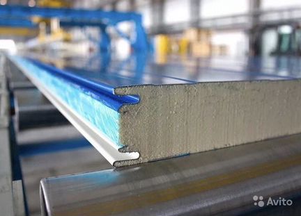 Сэндвич панели ппу 80мм неликвид