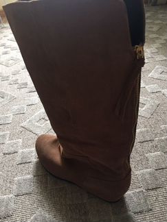 Сапоги замша США