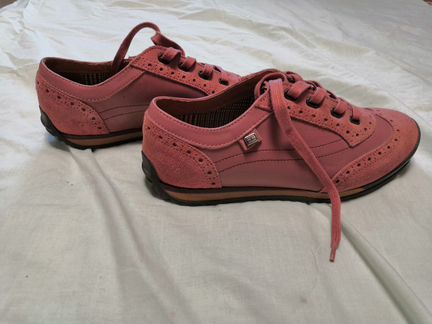 Ботинки женские, кожа