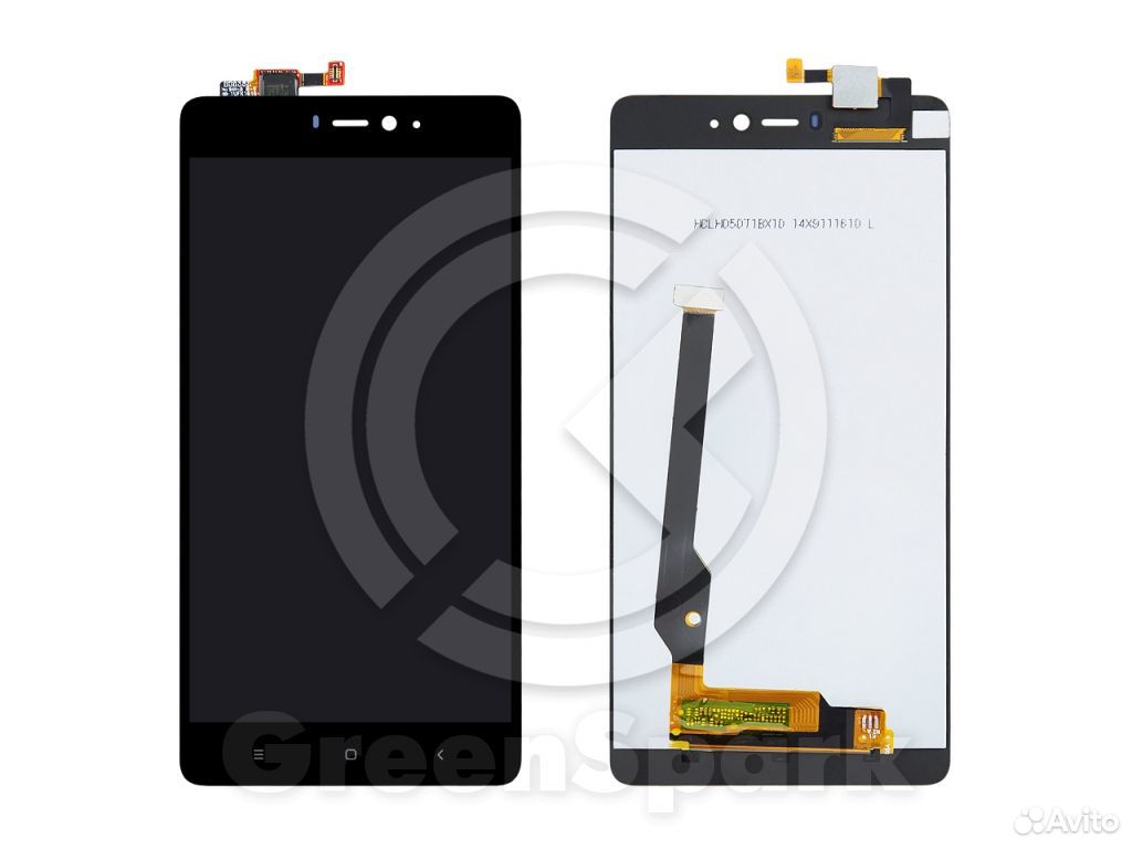83812218303  Дисплей для Xiaomi Mi 4C +тач черный 
