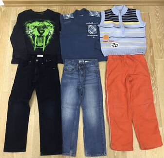 Рубашки 5-6 лет, костюм, штаны