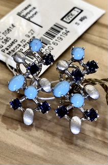 Золотые серьги новые 585 проба