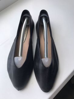 Тапочки кожаные zara