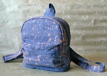 Рюкзак джинсовый handmade