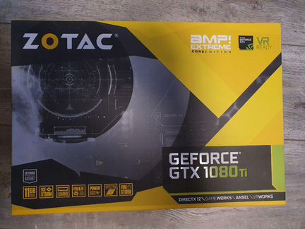 Видеокарта Zotac 1080 TI AMP Extreme Core Edition