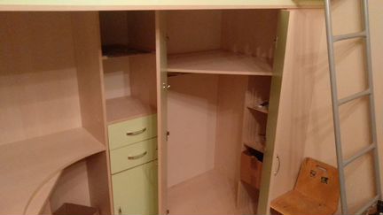 Кровать-чердак